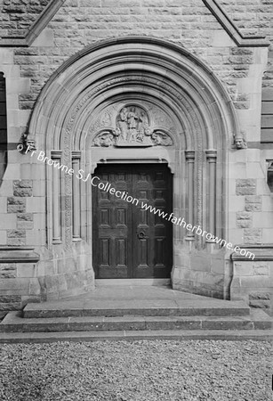 CATHEDRAL PANEL OVER NORTH DOOR